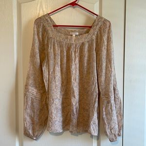 L LC Lauren Conrad ballon sleep top.